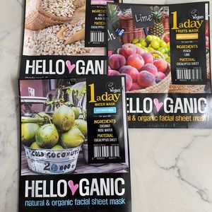 Natural and organic face mask